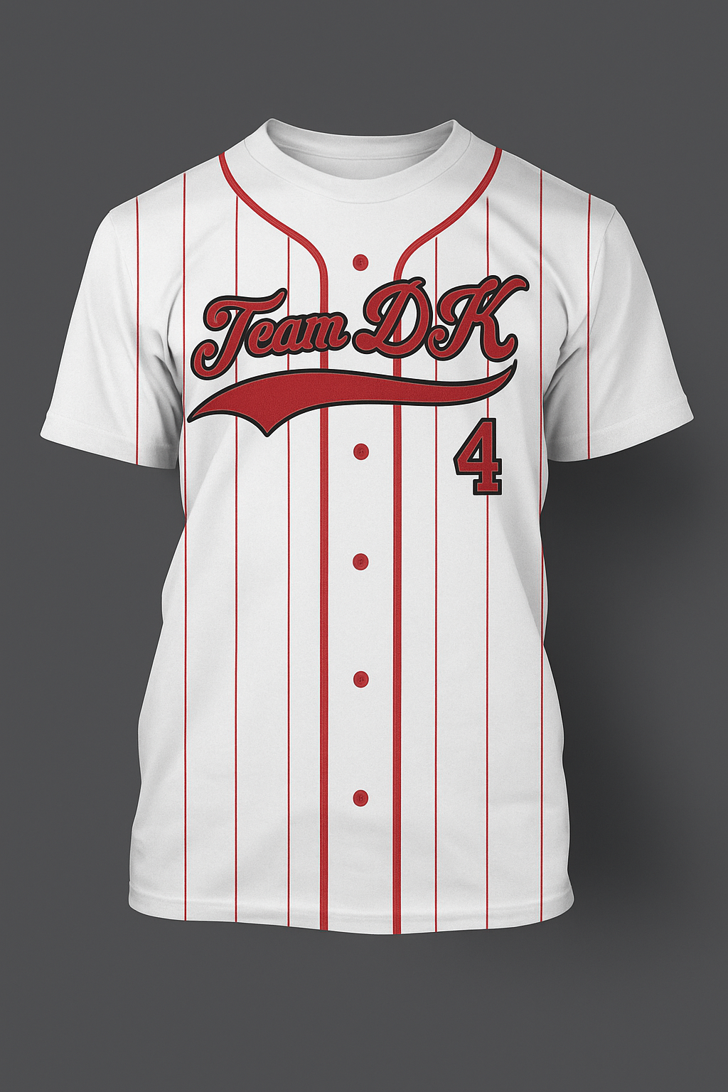 10U Red (Olsen)- White Uniform