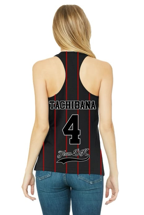 Black Pin Striped Jersey