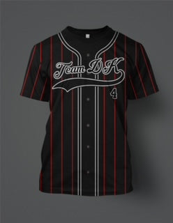 Black Pin Striped Jersey